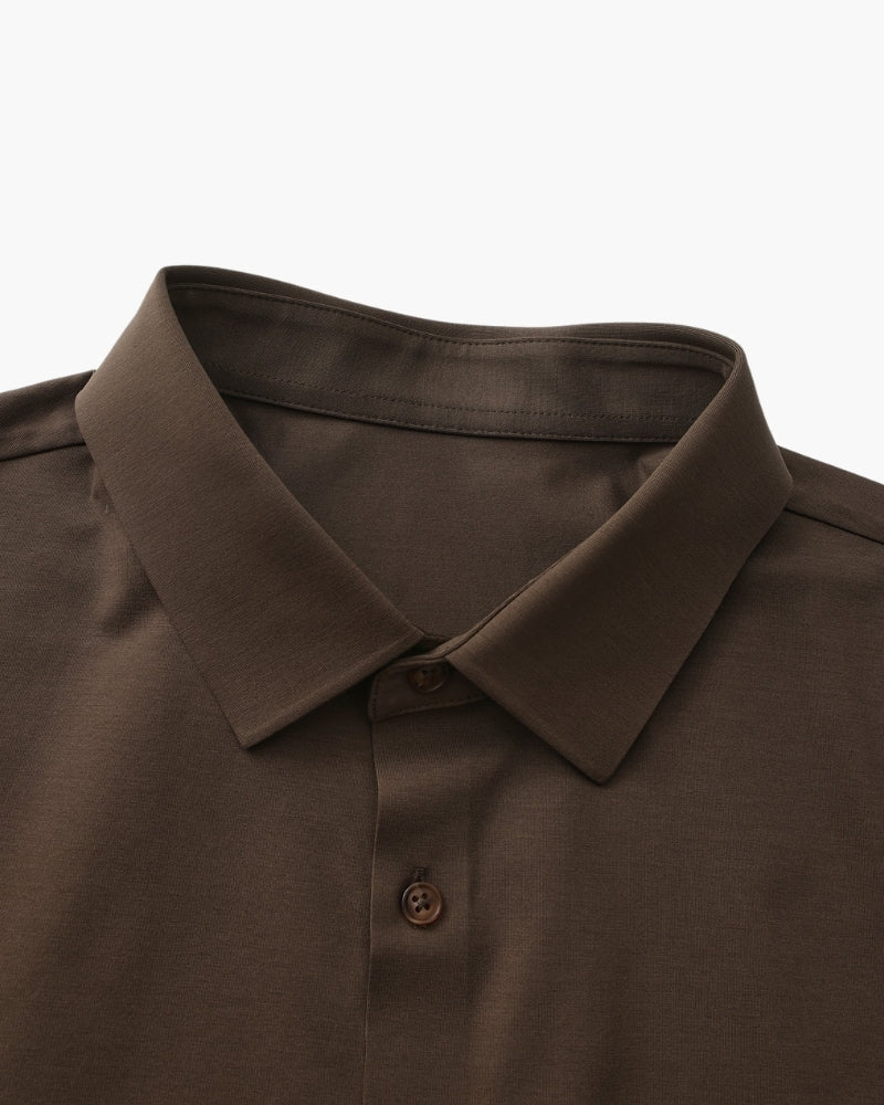 Tailored Cotton Flex Shirt - Areistore