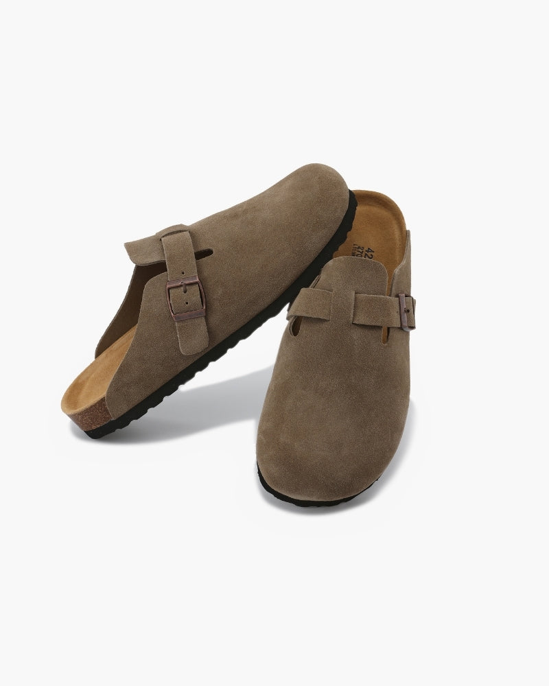 Suede Clogs - Areistore