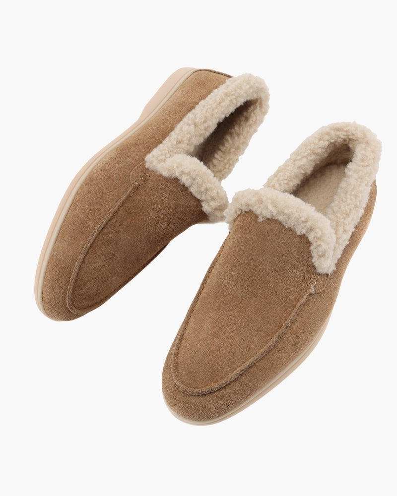 Fur-Lined Premium Loafers - Areistore