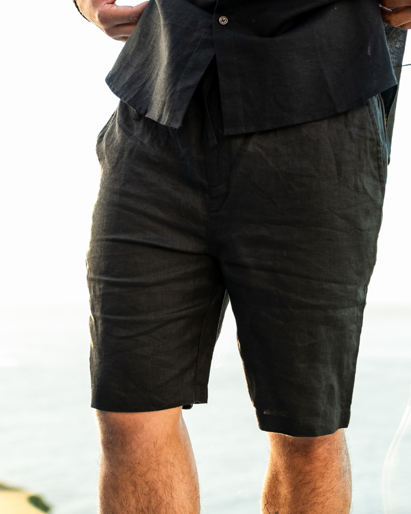 Casablanca - Premium Linen Shorts - Areistore