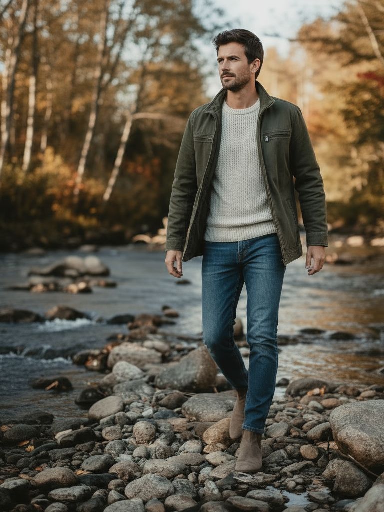 Valmont Vintage Olive Field Jacket - Areistore
