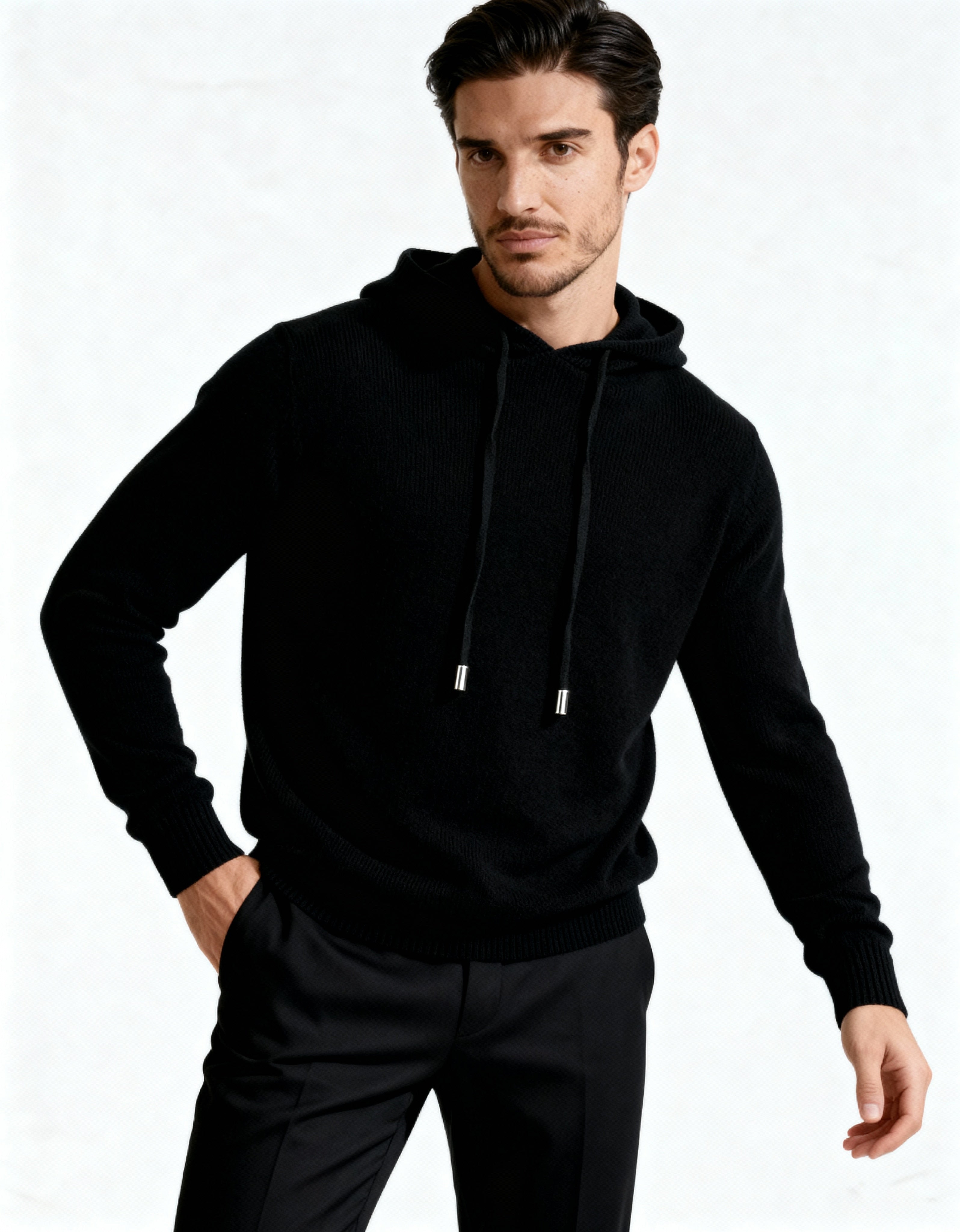 100% Cashmere Hoodie - Areistore