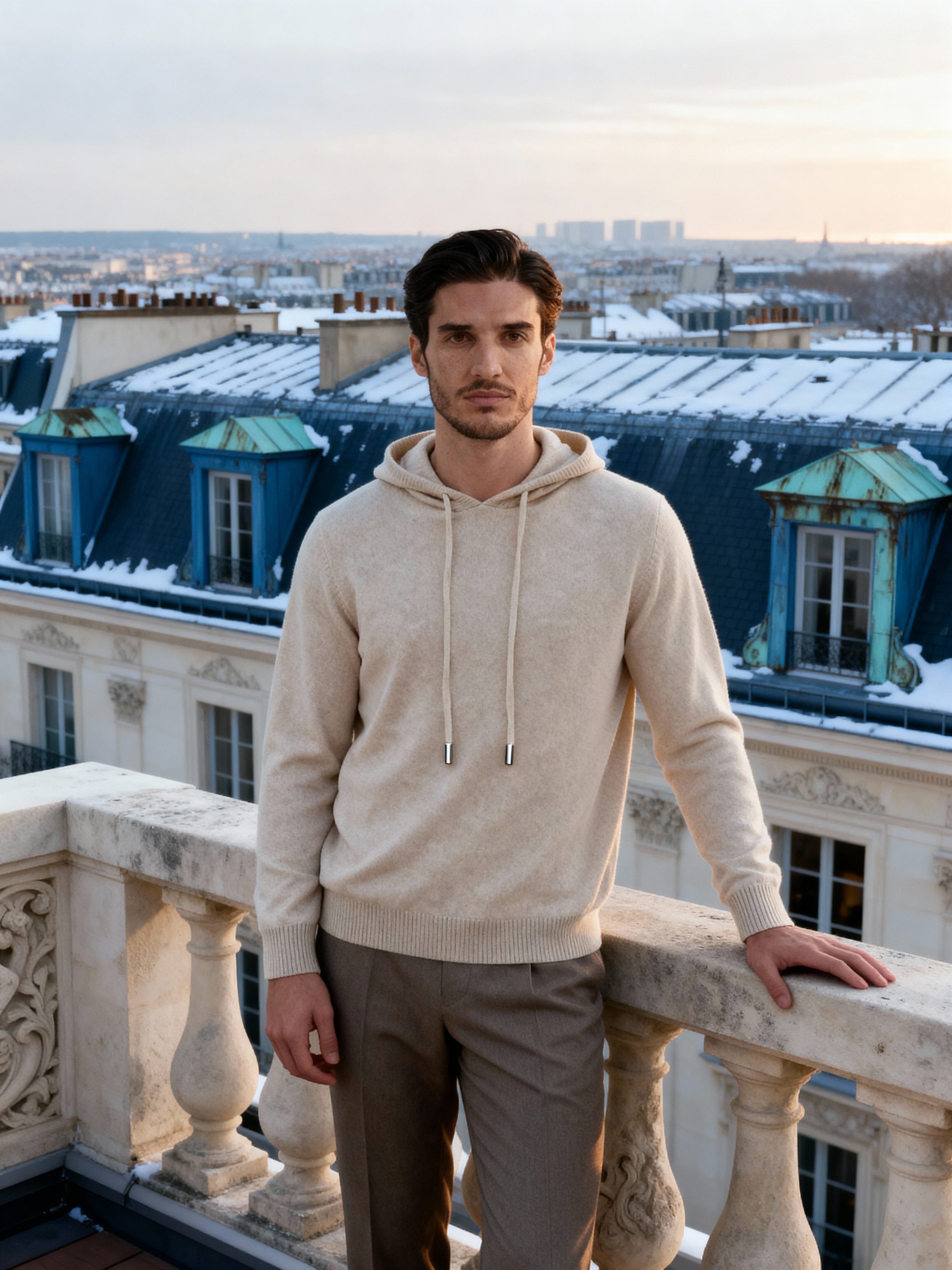 100% Cashmere Hoodie - Areistore