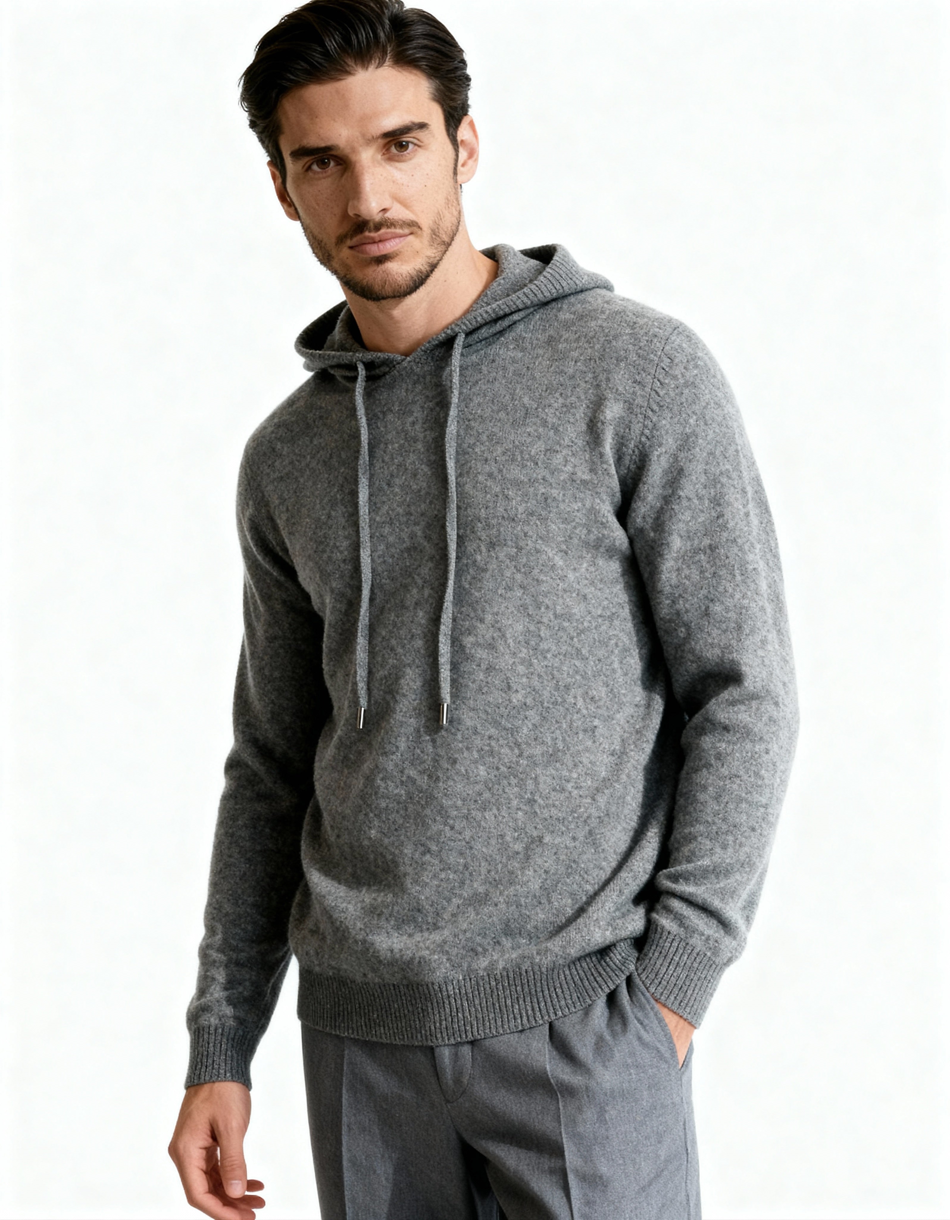 100% Cashmere Hoodie - Areistore