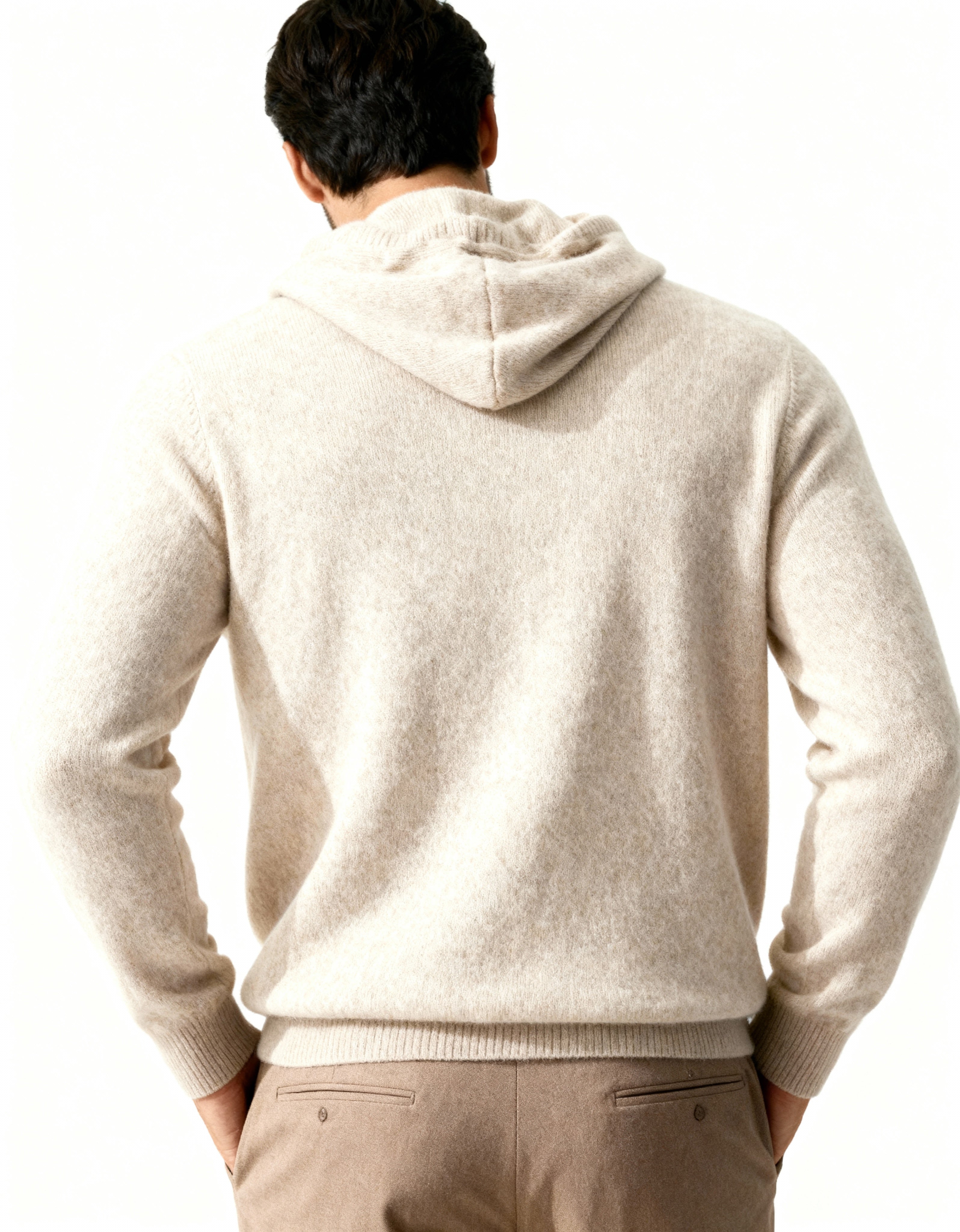 100% Cashmere Hoodie - Areistore