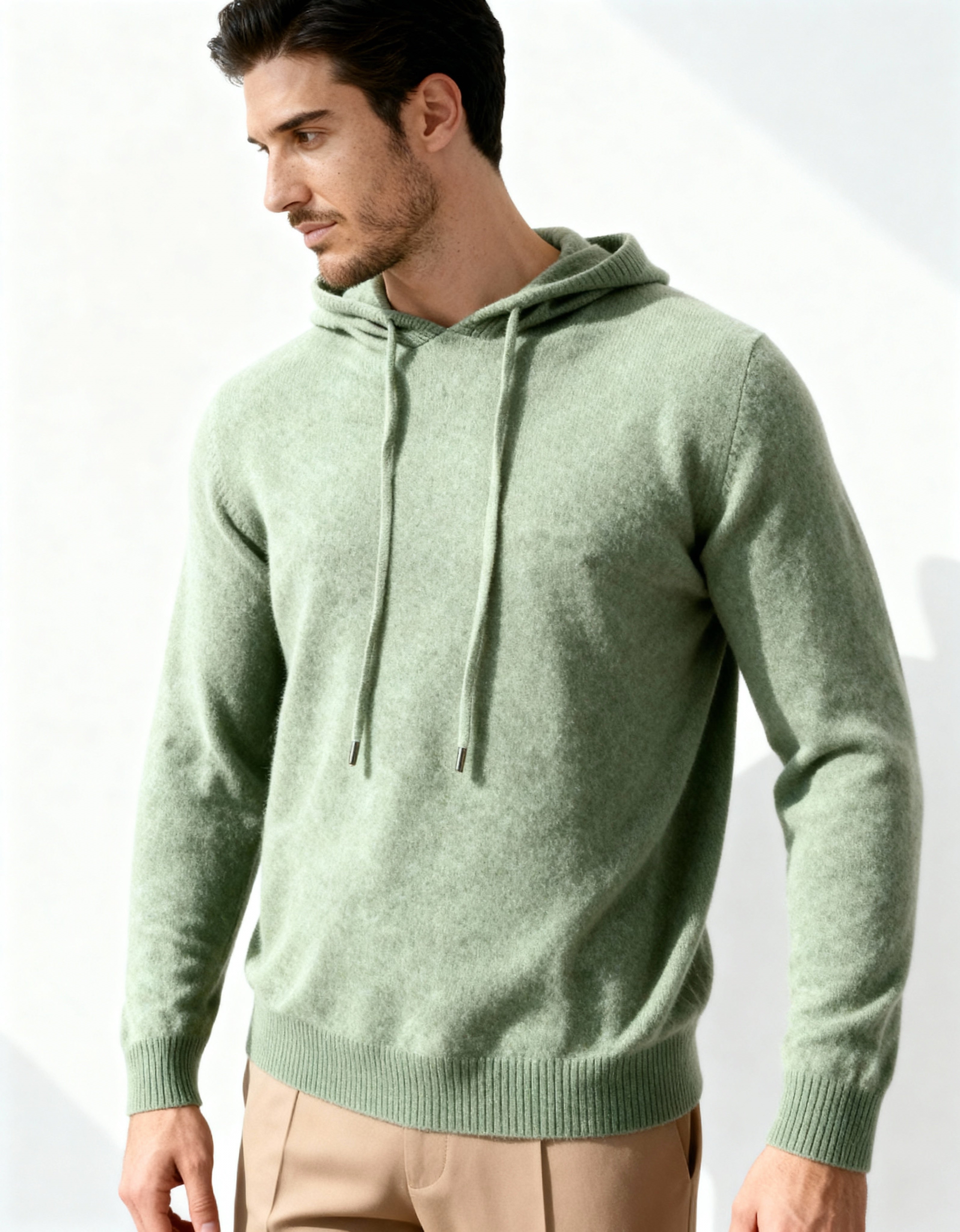 100% Cashmere Hoodie - Areistore