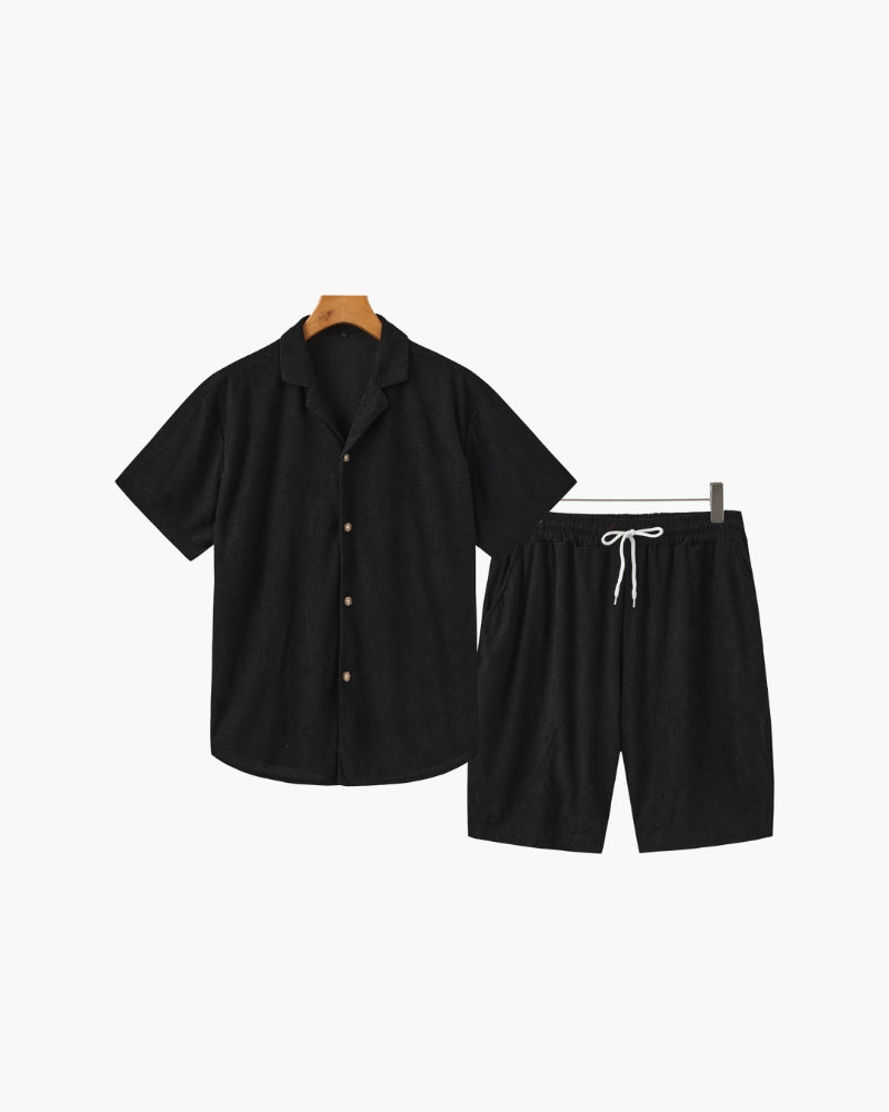 The Riviera Velvet Cord Set - Areistore