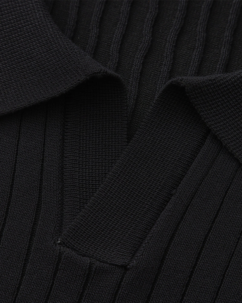 Premium Ribbed Polo - Areistore