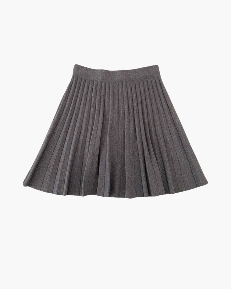 Oxford Pleated Wool Mini - Areistore