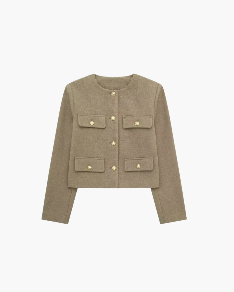Savile Crop Blazer - Areistore