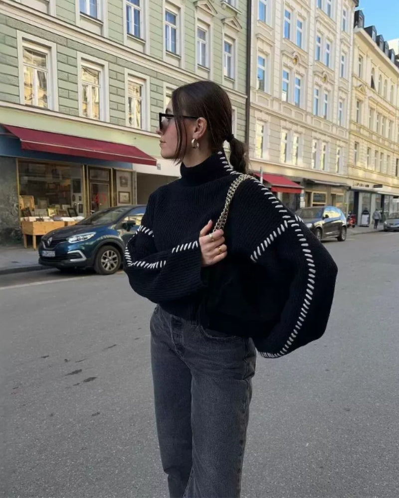 The Lila Stitch Sweater - Areistore