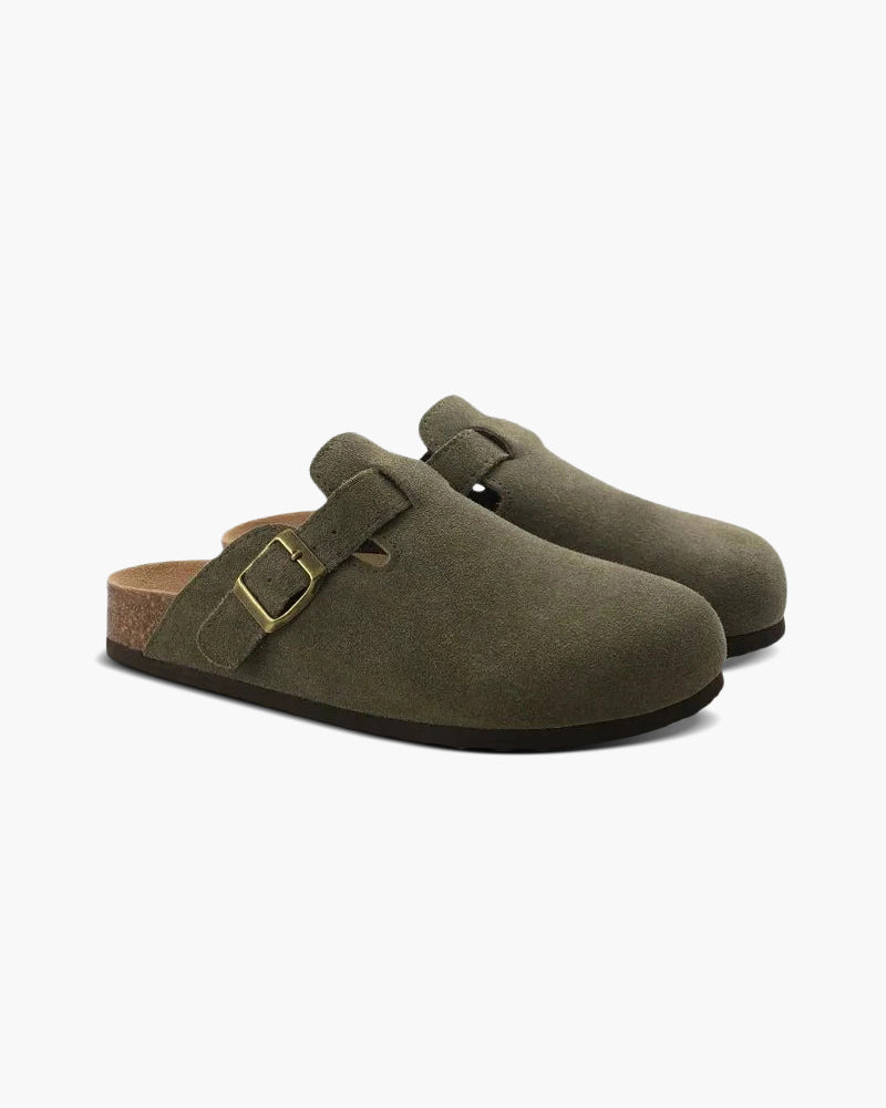 Suede Clogs - Areistore