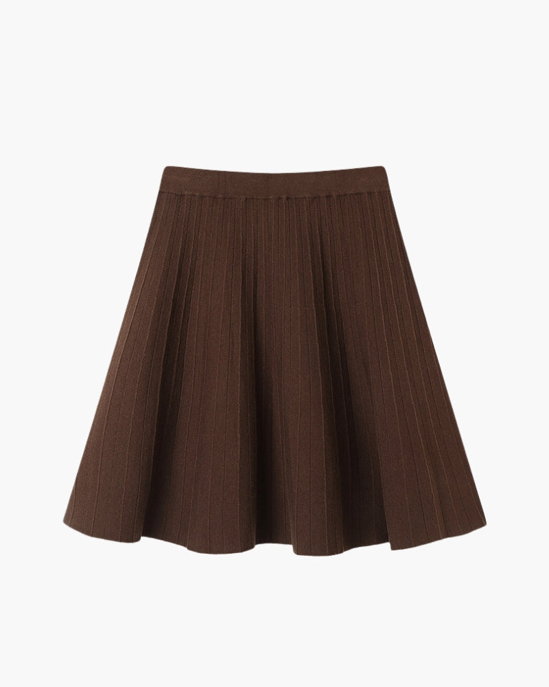 Oxford Pleated Wool Mini - Areistore