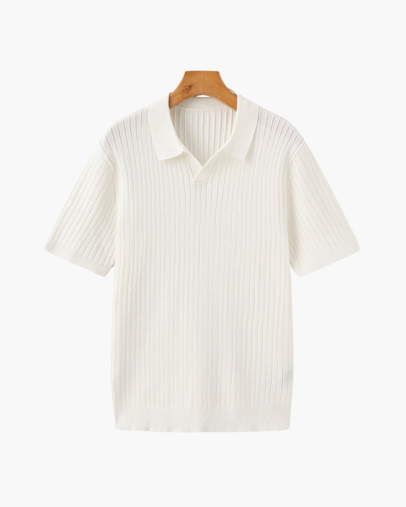 Premium Ribbed Polo - Areistore
