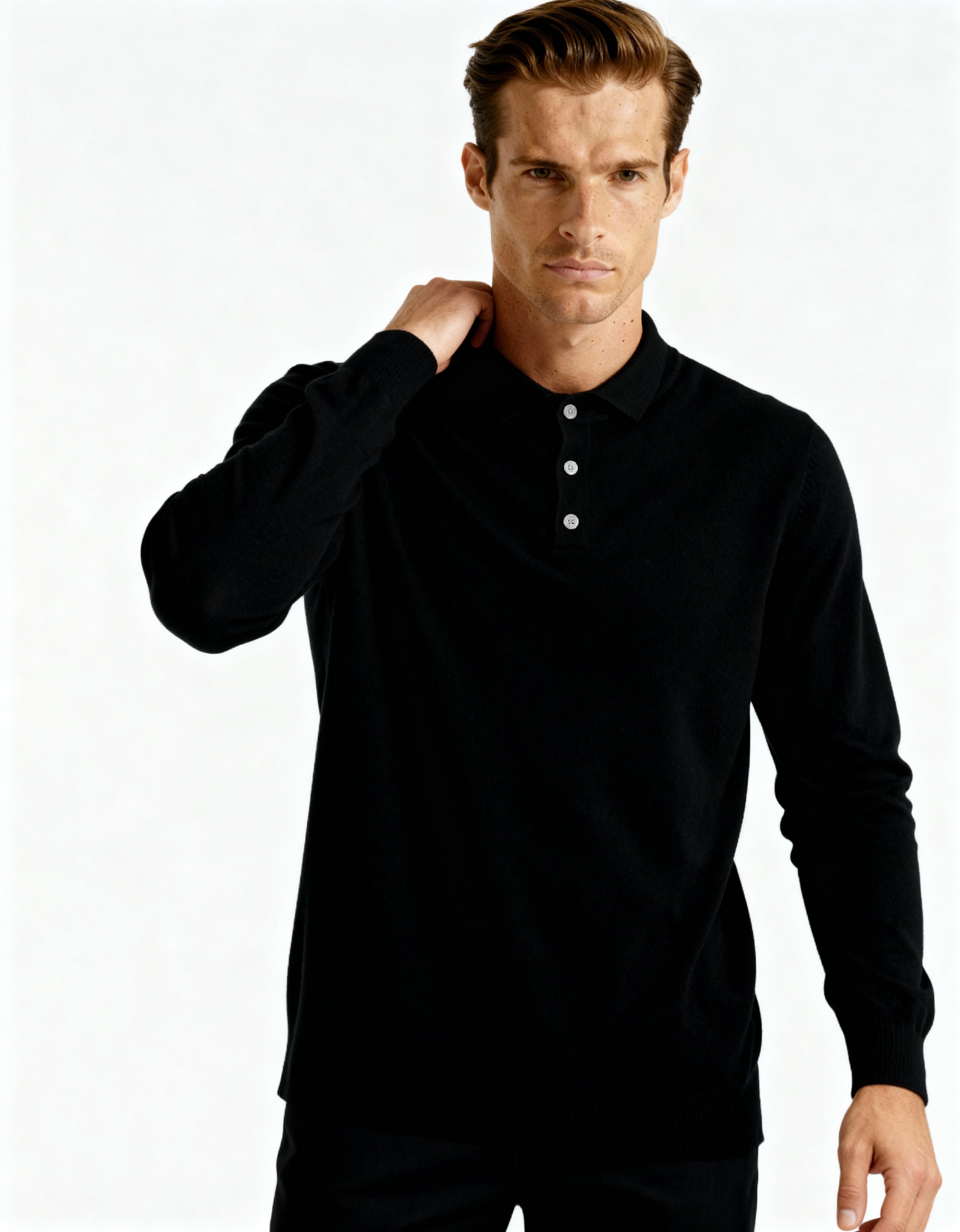 100% Cashmere Polo - Areistore