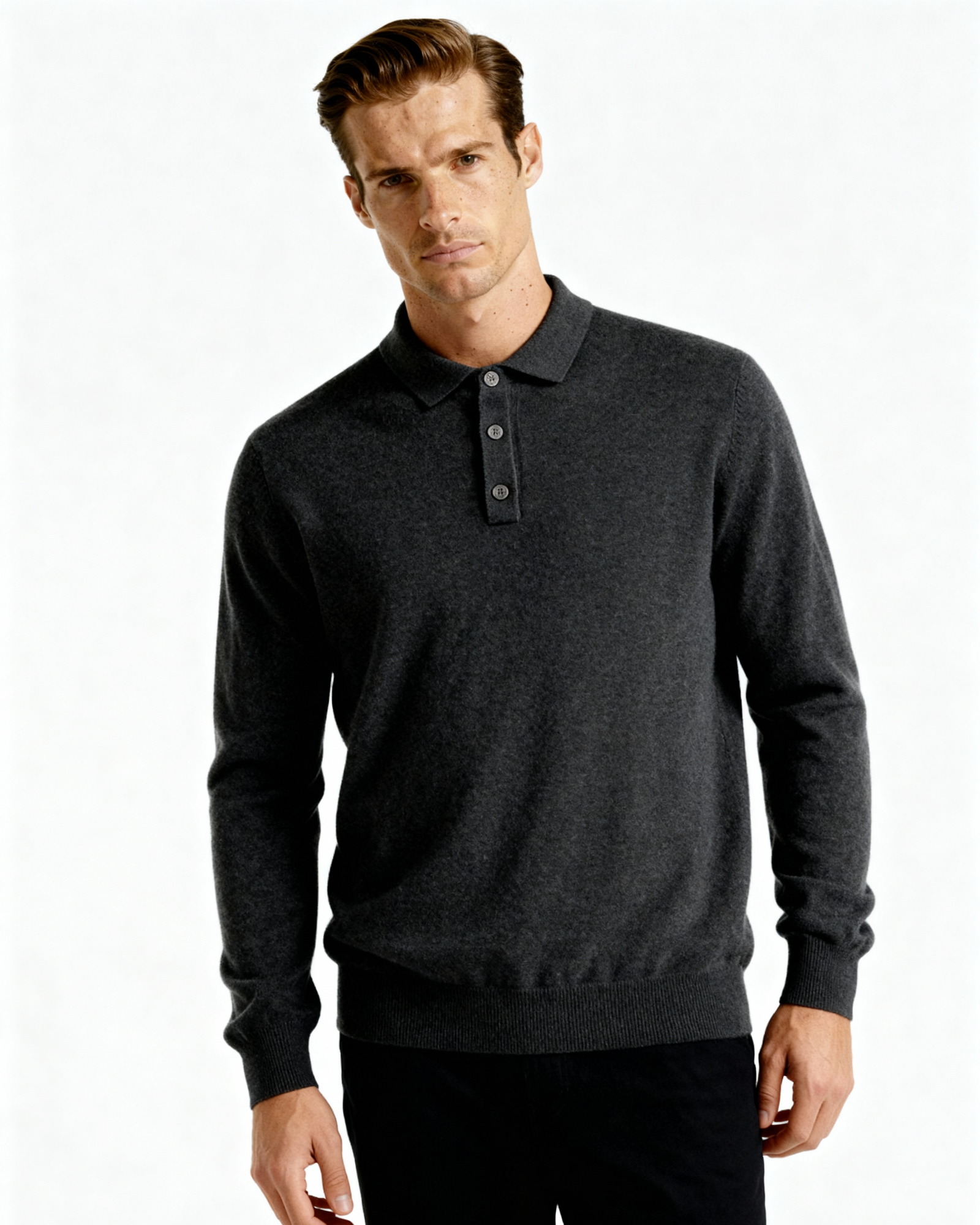 100% Cashmere Polo - Areistore