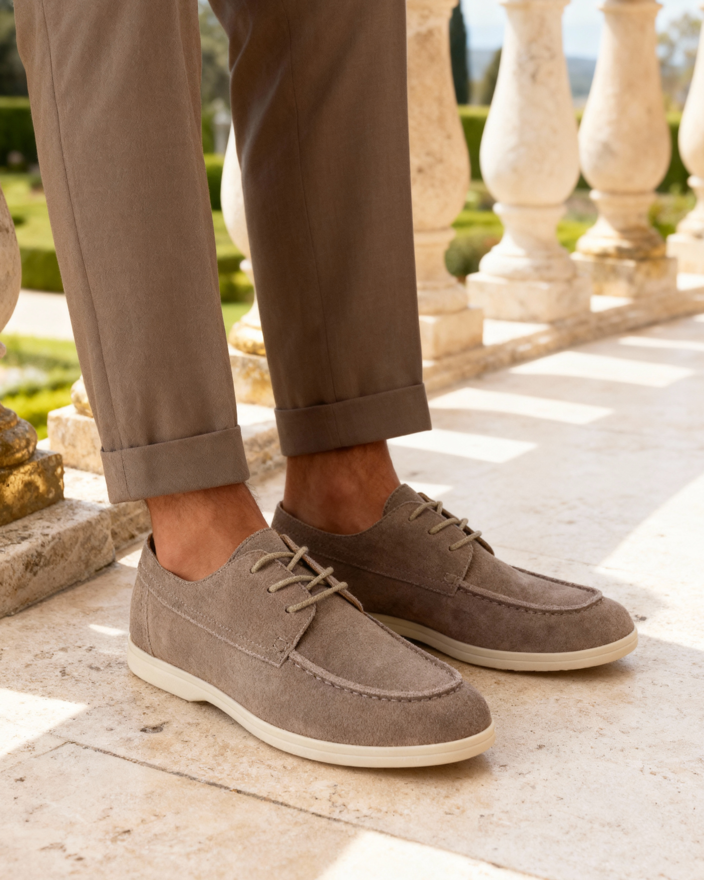 Premium Suede Lace Shoes - Areistore