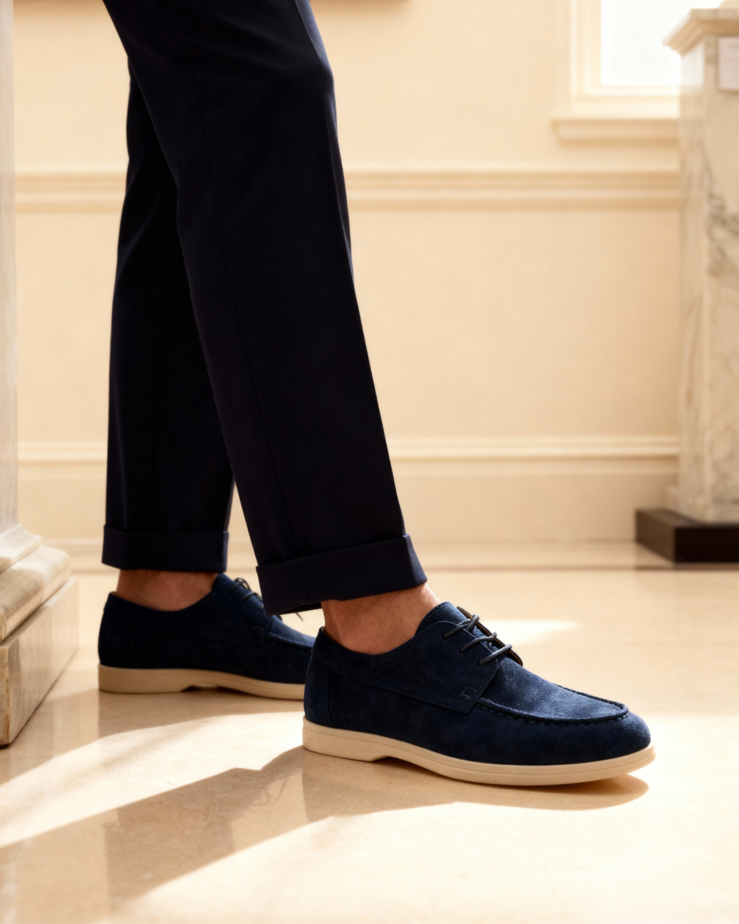 Premium Suede Lace Shoes - Areistore