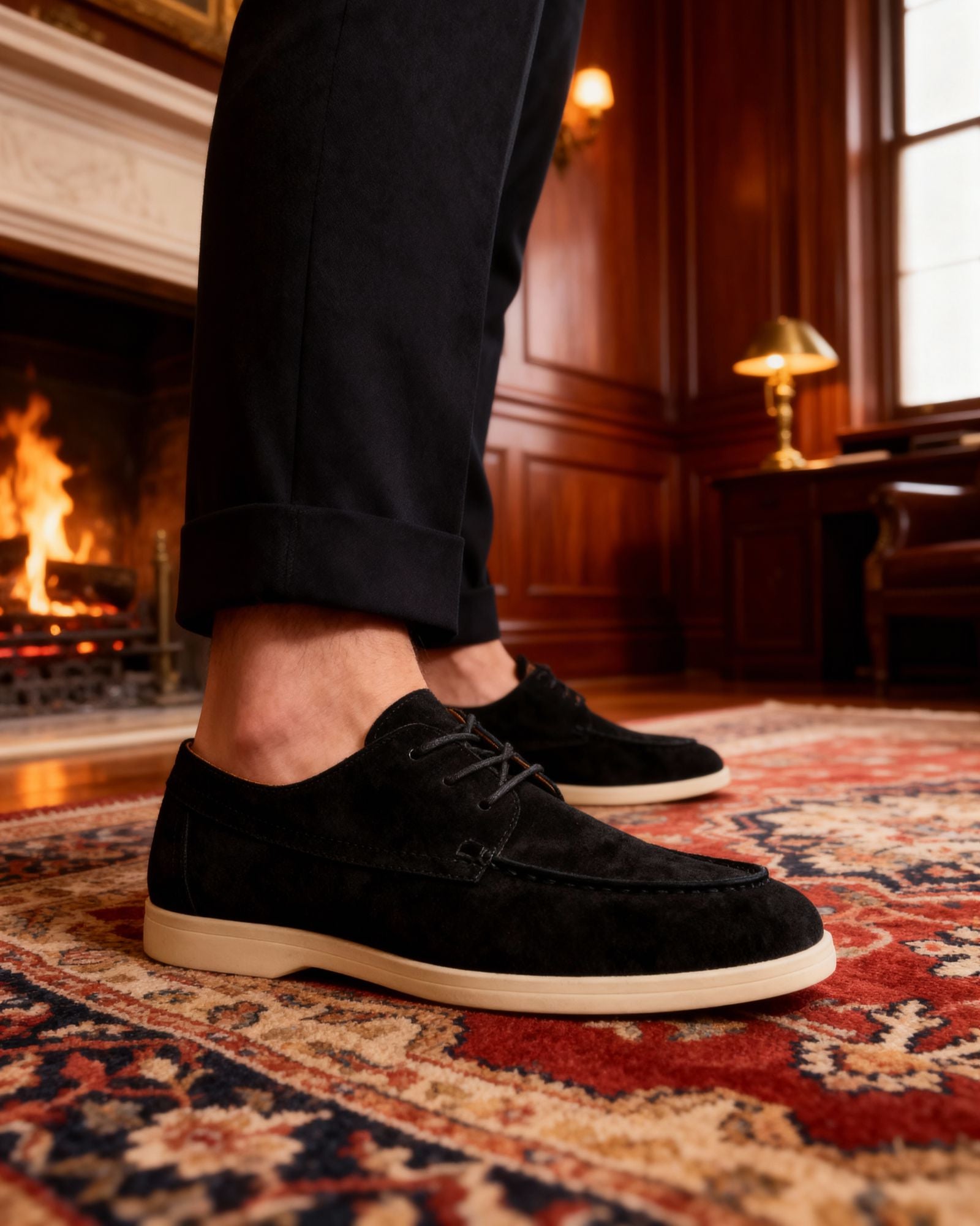 Premium Suede Lace Shoes - Areistore