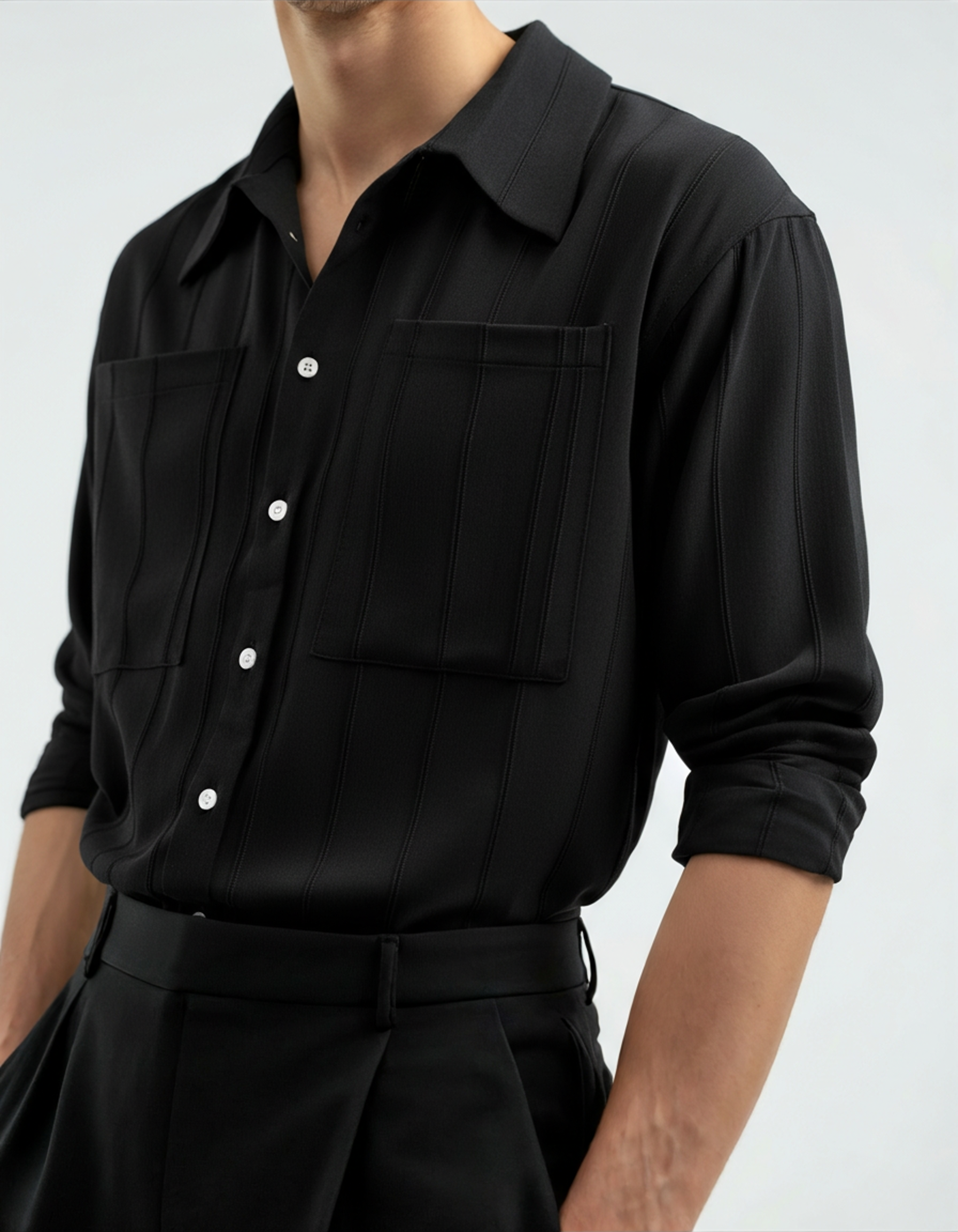 ST Tropez Ribbed Shirt - Areistore