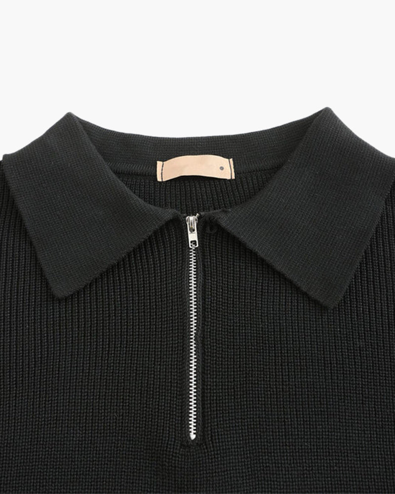 Cesare Half Zip Sweater - Areistore