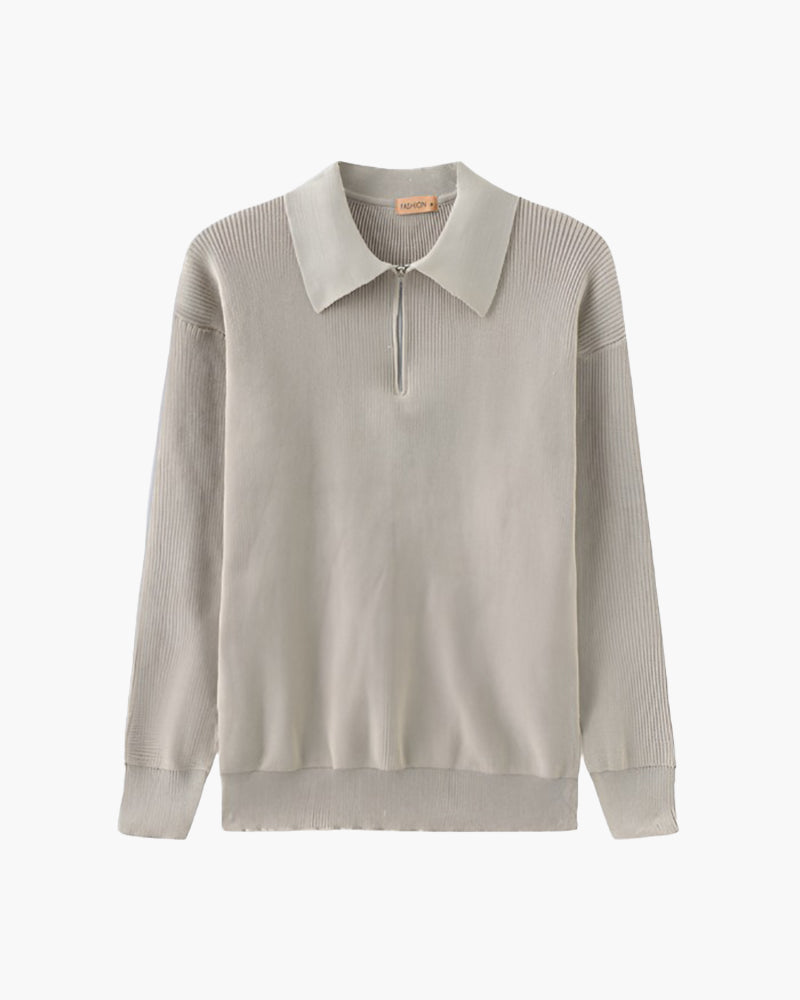 Cesare Half Zip Sweater - Areistore