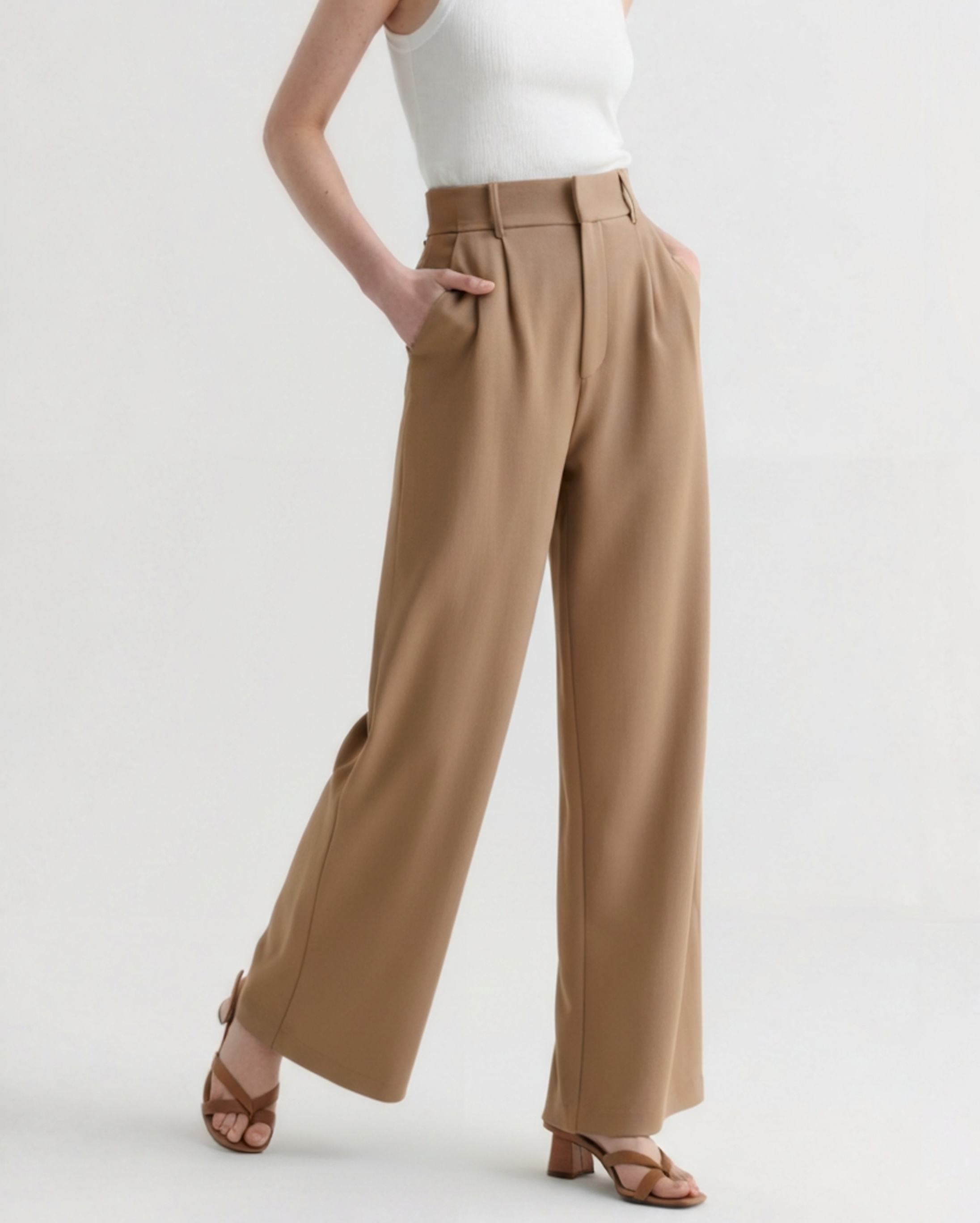 Serena Wide-Leg Trousers - Areistore