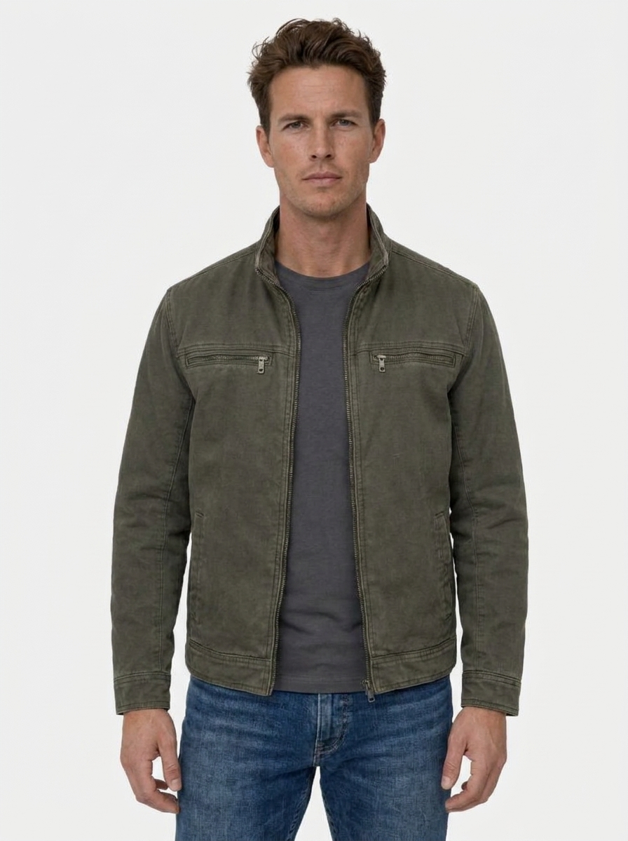 Valmont Vintage Olive Field Jacket - Areistore