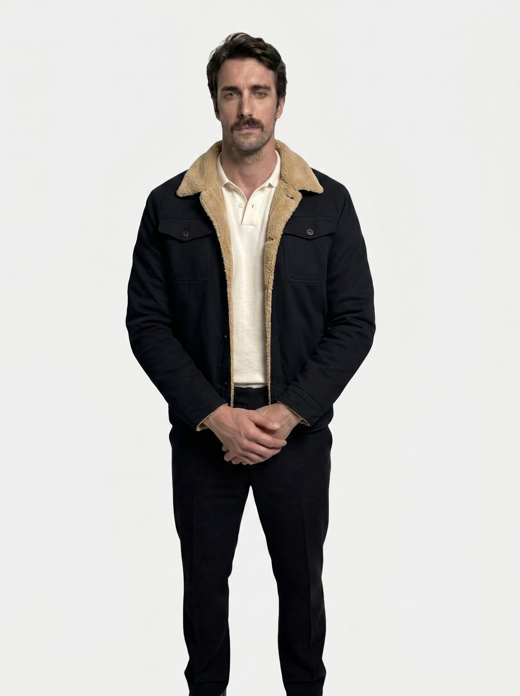 Vintage Fleece Bomber Jacket - Areistore