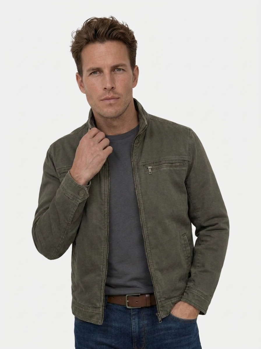 Valmont Vintage Olive Field Jacket - Areistore