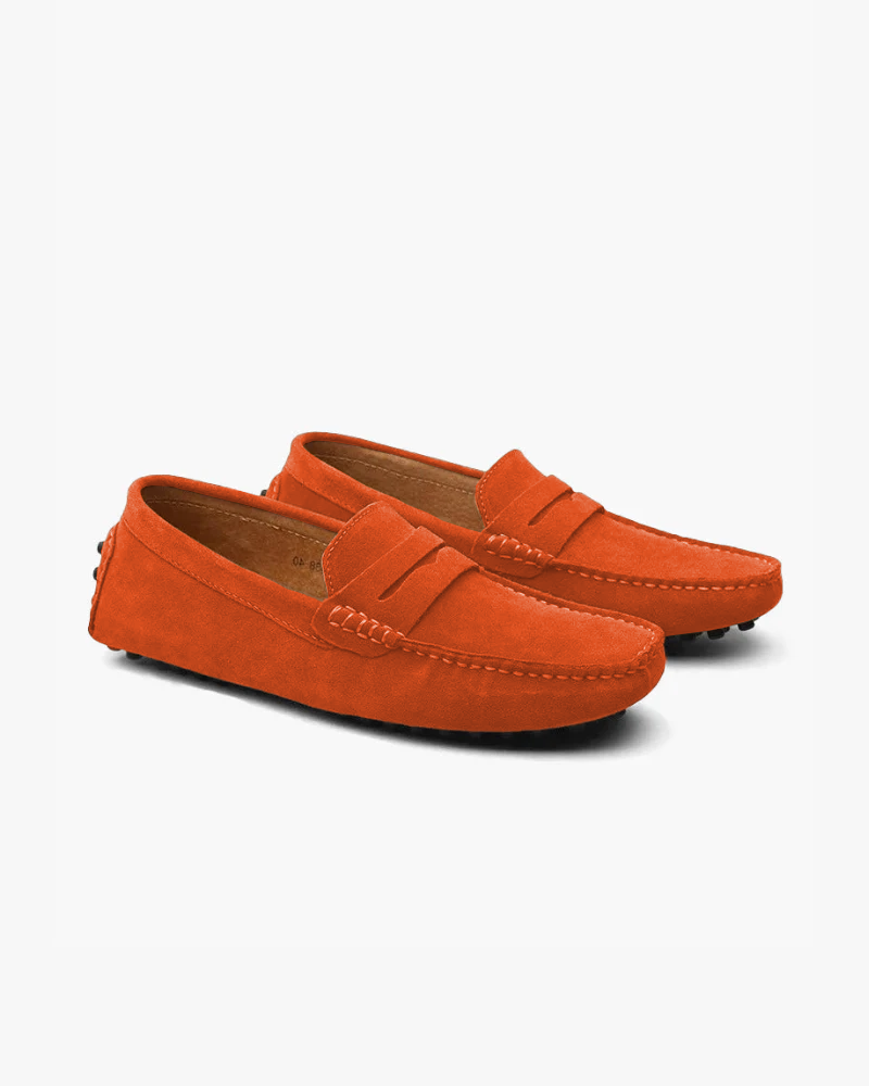 Suede Driver Loafers - Areistore