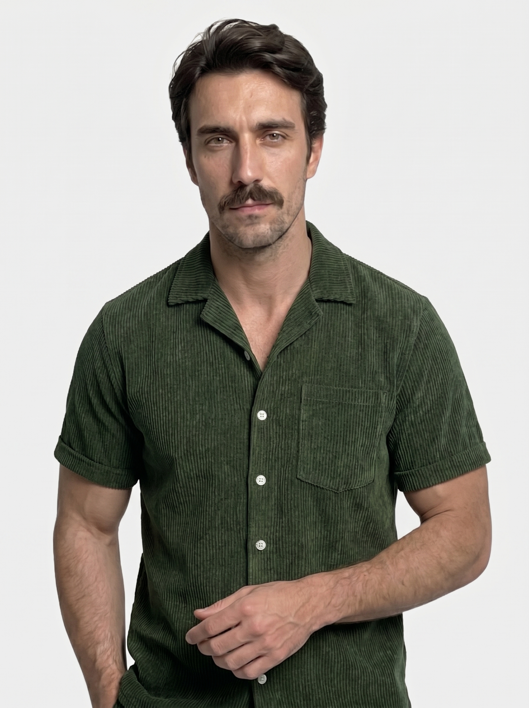 Summer Corduroy Set Shorts and Shirt - Areistore