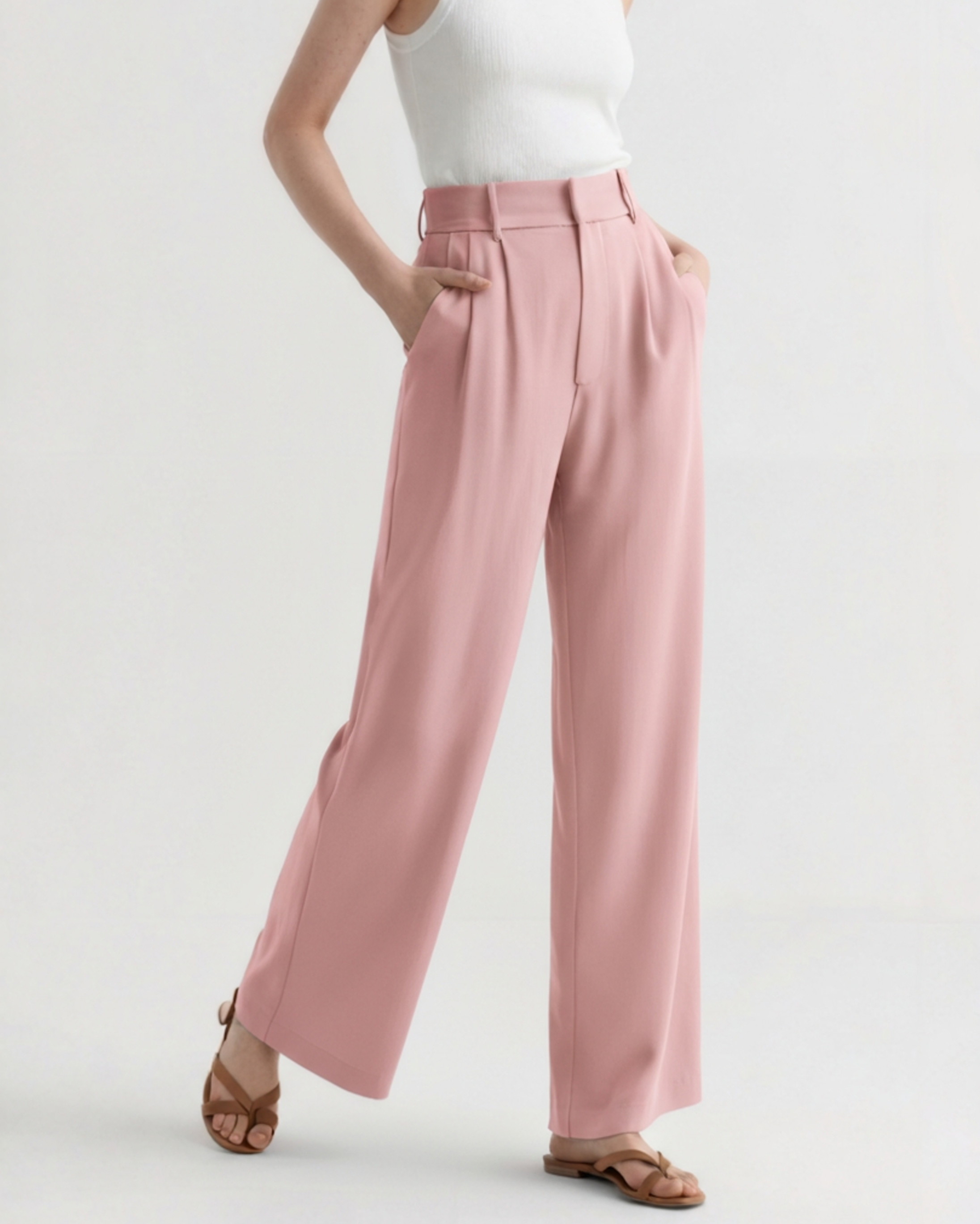 Serena Wide-Leg Trousers - Areistore
