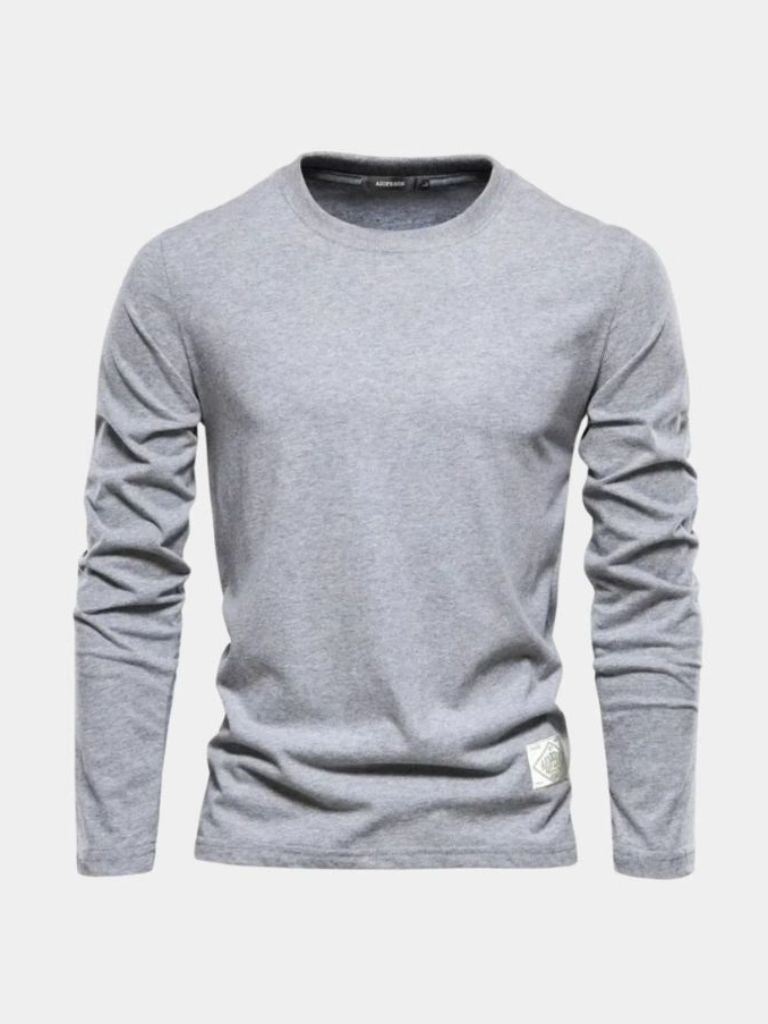 Slim Fit Long Sleeve T-Shirt - Areistore