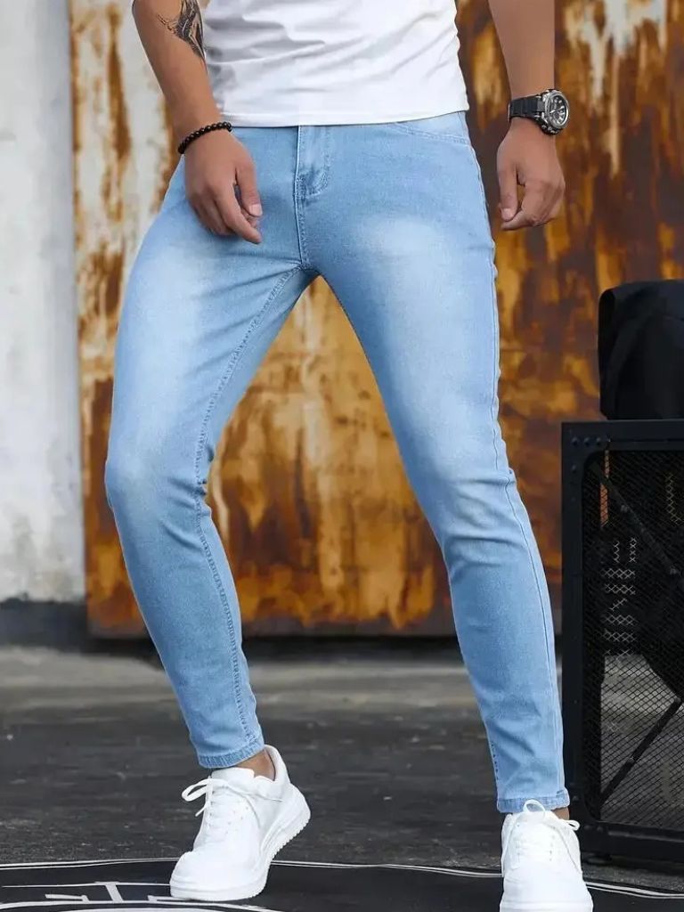 Stretchy Skinny Denim Jeans Trousers - Areistore