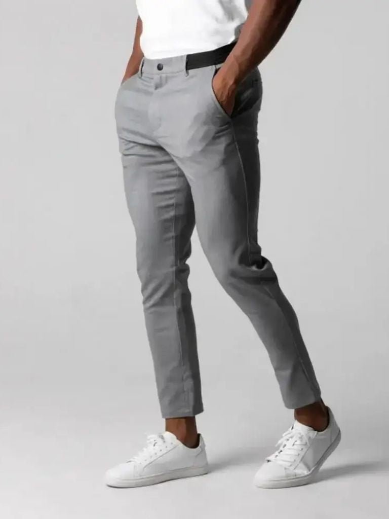 Stretchy Slim Trousers - Areistore