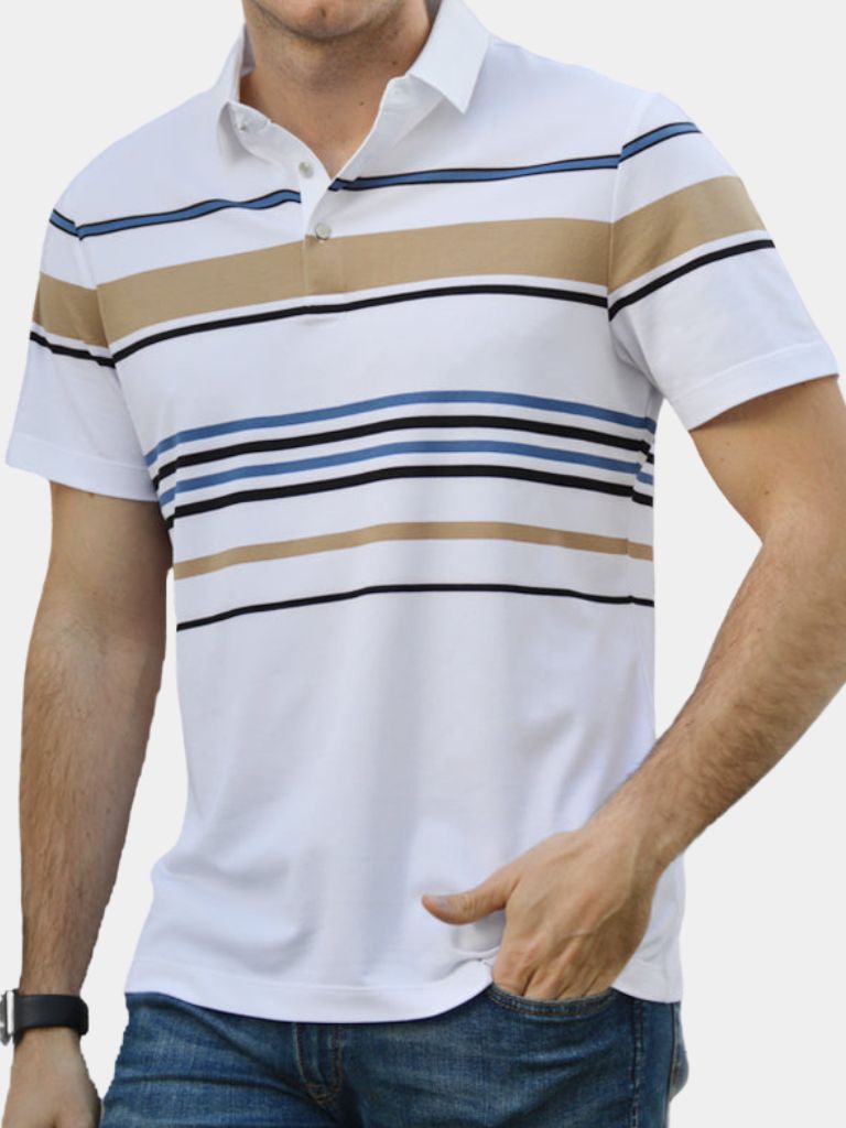 Sunset Stripe Polo - Areistore