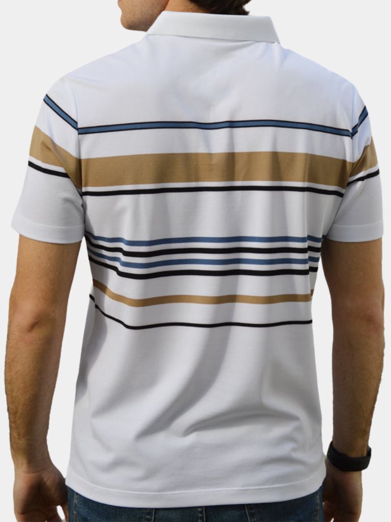 Sunset Stripe Polo - Areistore