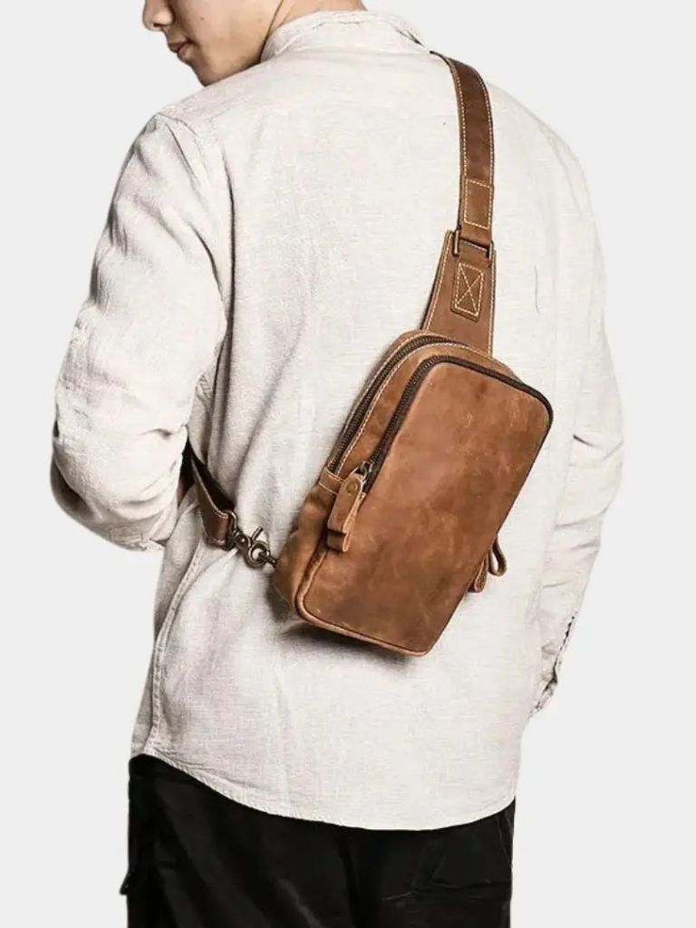 The Vanguard Leather Bag - Areistore