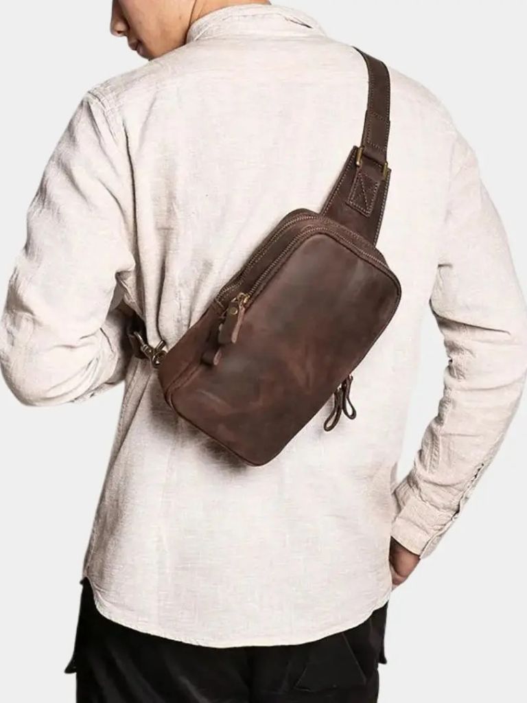 The Vanguard Leather Bag - Areistore
