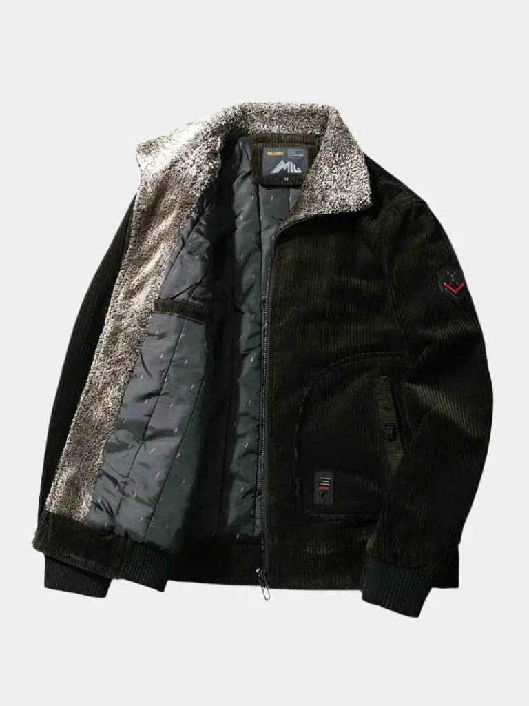 Thermal Windbreaker Corduroy Jacket - Areistore