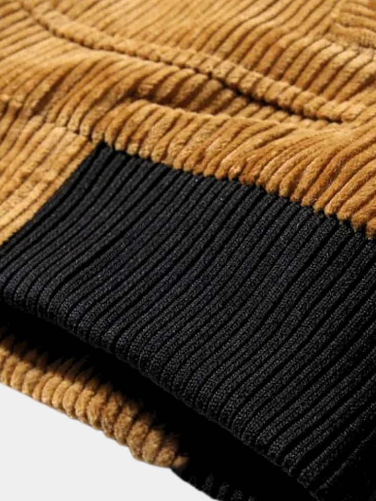 Thermal Windbreaker Corduroy Jacket - Areistore