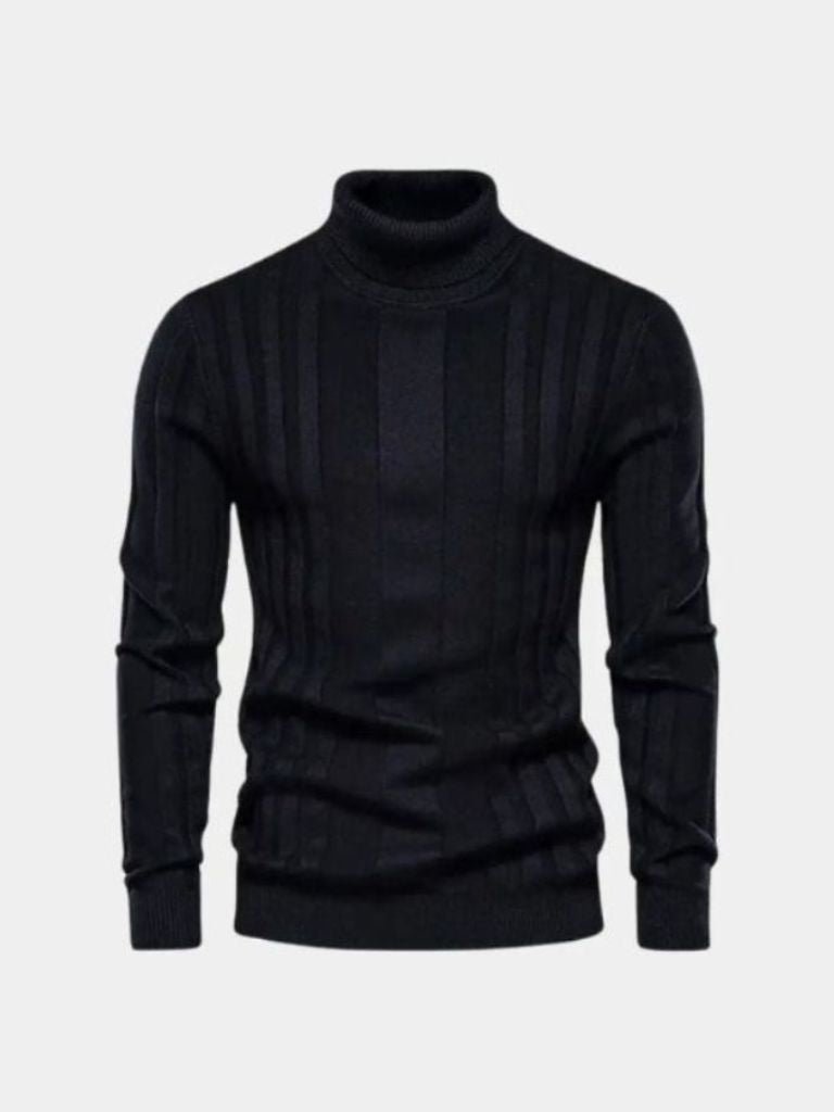 Turtleneck Knitwear Pullover Sweater - Areistore