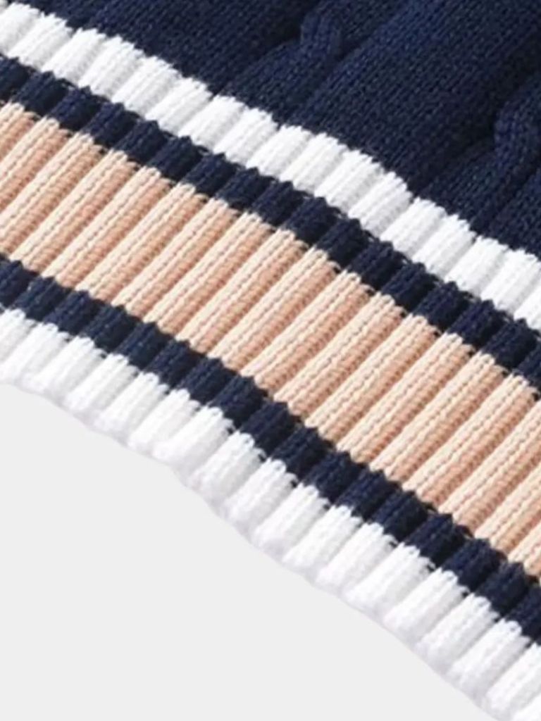 V Neck Elegant Knit Vest - Areistore