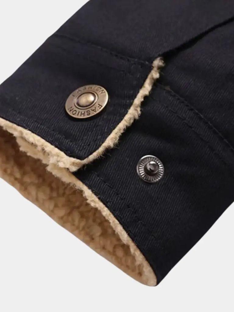 Vintage Fleece Bomber Jacket - Areistore