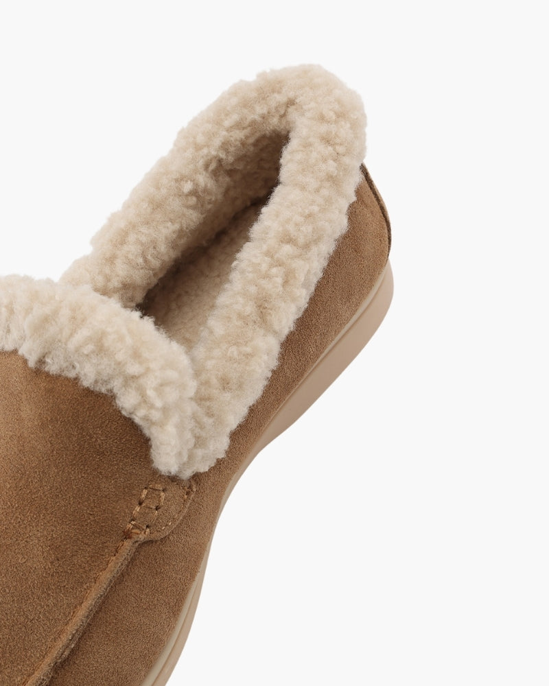 Fur-Lined Premium Loafers - Areistore