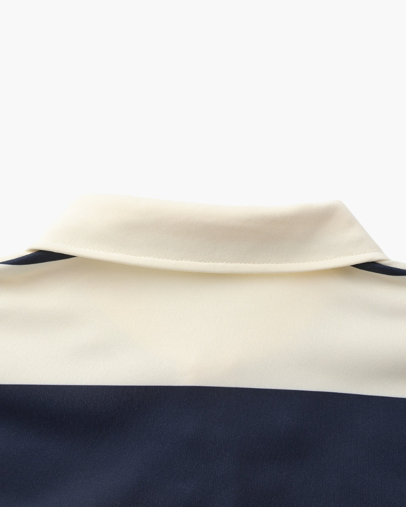 Vintage Stripe Rugby Polo - Areistore