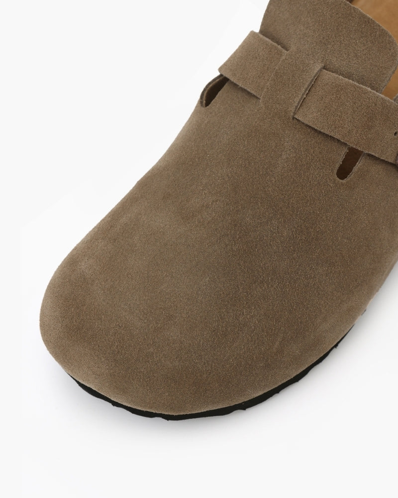 Suede Clogs - Areistore