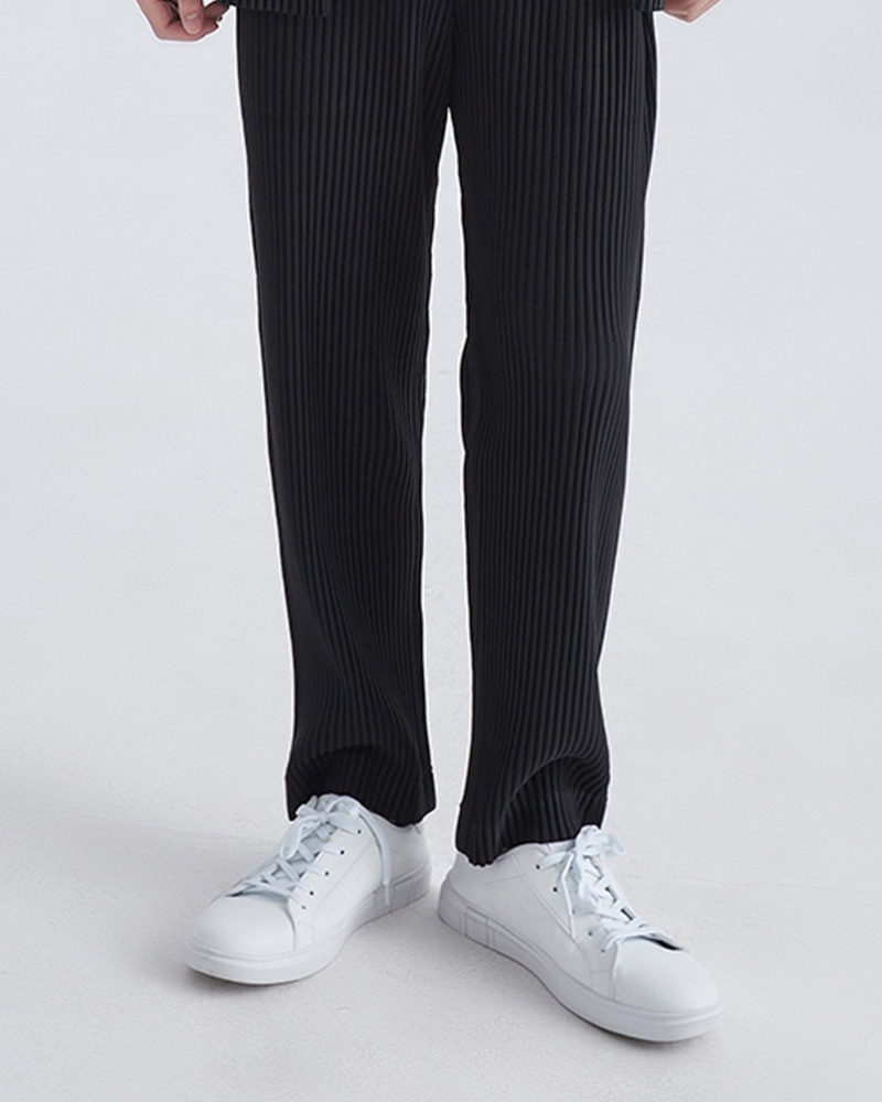 Ribbed Cotton Pantalon - Areistore