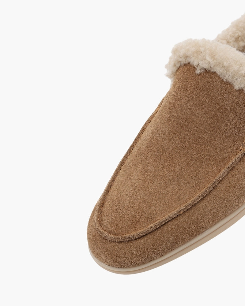 Fur-Lined Premium Loafers - Areistore